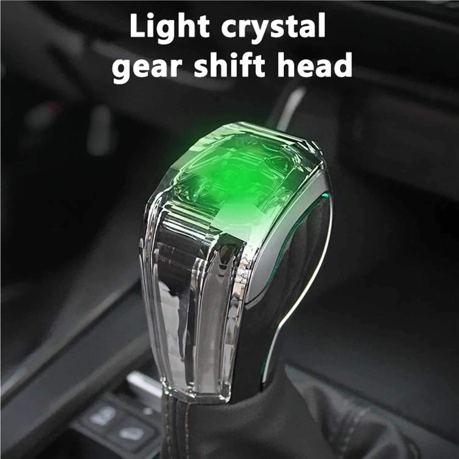 For Accord Civic Vezel CR-V Odyssey Leva del cambio for auto Pomello del cambio di ricarica illuminato a LED in cristallo Accessorio per pomello del cambio(20-22 VEZEL)
