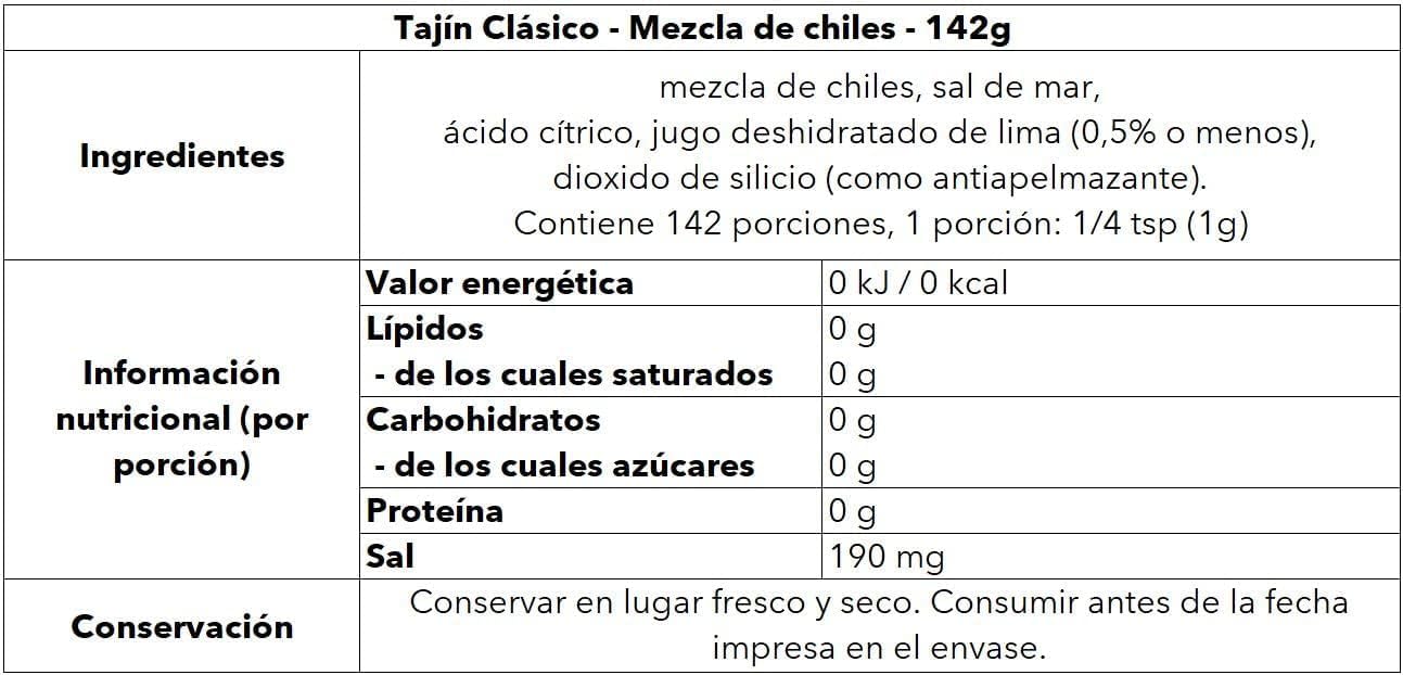 El Chilerito Salsa Chamoy Mexicana 355ml + Tajin Classic Condimento Mexicano 142g Pack