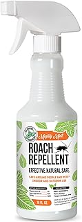 Mighty Mint Peppermint Oil Roach Repellent Spray – Natural Cockroach Killer for Indoor & Outdoor Use – Plant-Based Insect & Pest Control – 16 oz