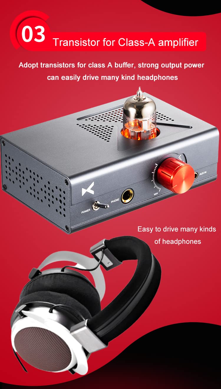 Amazon.co.jp: XDUOO MT-601S 真空管＋トランジスタハイブリッドアンプ