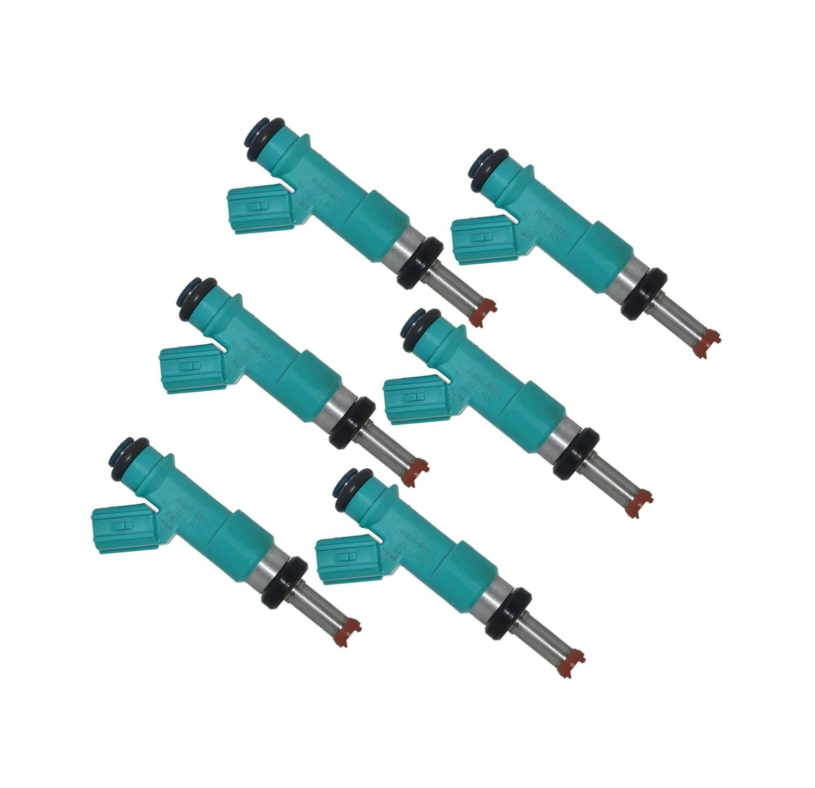 Yplvwsoyq One Color Injector Nozzles Compatible With For Es350 2013 2014 2015 2016 2017 For Rx350 Rx450h 3.5L 23250-0P010 23209-0P010 6X Fuel Injectors Nozzles 23209-31090