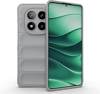 UNBLACK phone case compatible with redmi note 14 pro 4G global Magic Shield TPU + Silicone Shockproof Phone Case For redmi note 14 pro 4G (Gray)