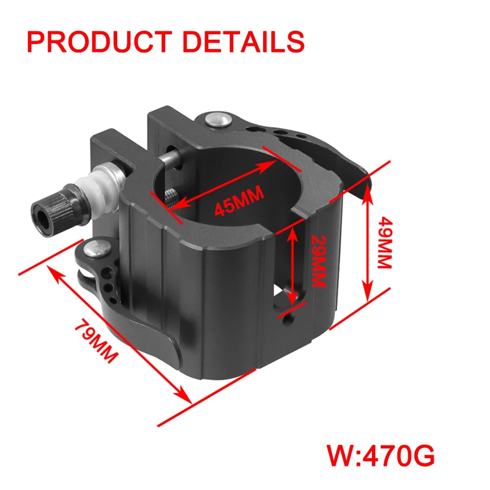 Morsetti pieghevoli Supporto per 8X 10X 11X Scooter Elettrico Bloccaggio Gancio Fixtures Sostituzione Pieghevole Rod Serrature Clip