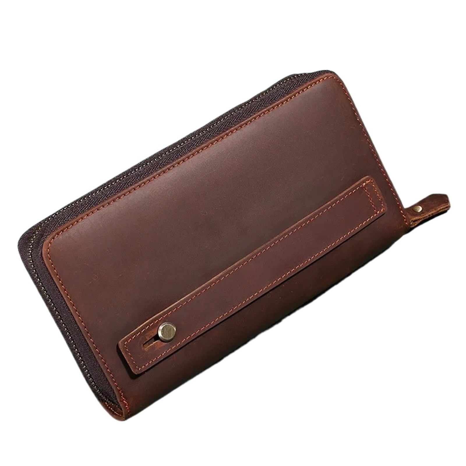 Handgelenktasche Herren Große Kapazität Herrenhandtasche Weiche Leder Clutch Für Männer