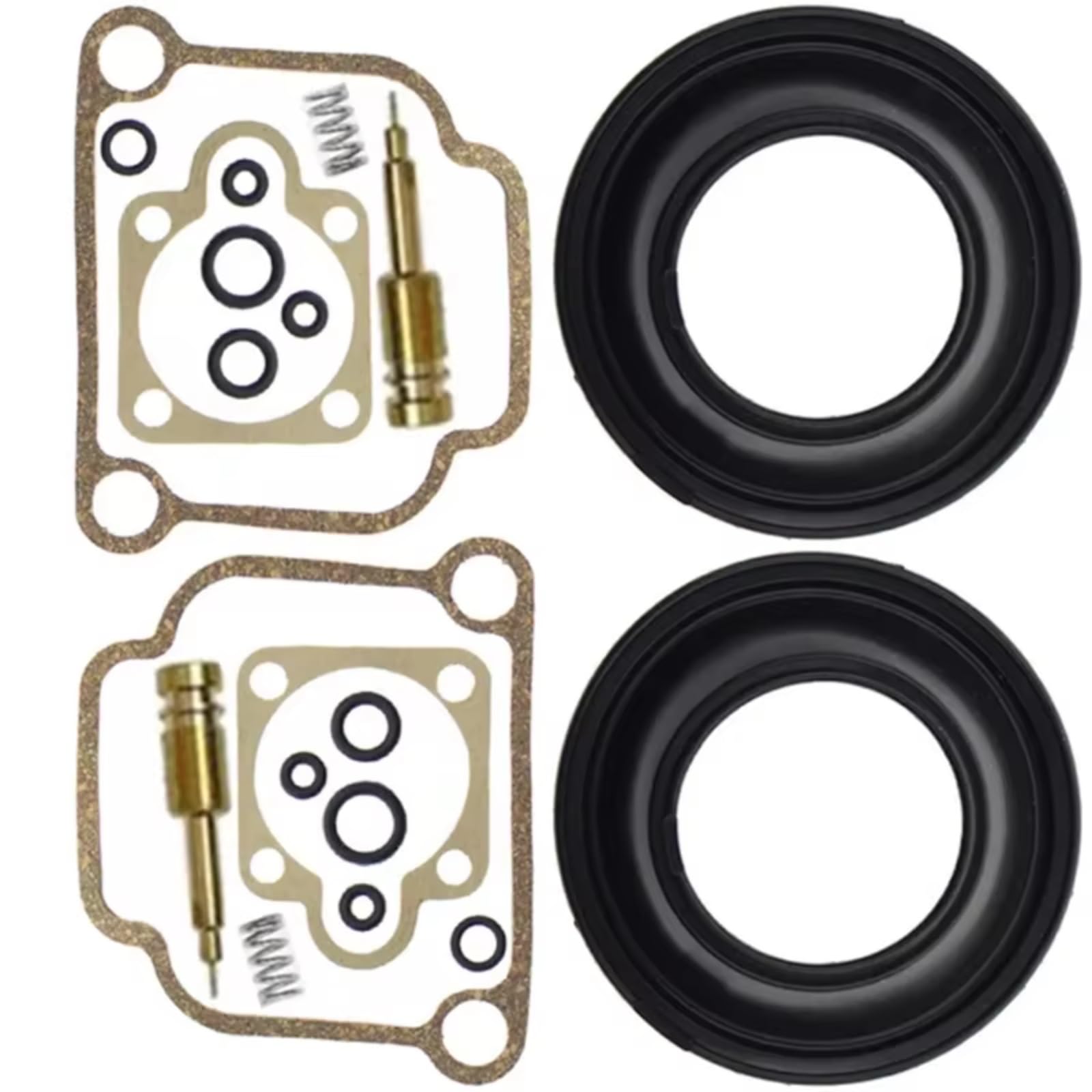 Kit Reparación Carburador Motocicleta para Bing CV 32mm para Airhead R65 R75 R80 R90 R100 R45 R 65 100 45 80 75 90 Diafragma De Vacío Kit Reparación Carburador(Set 2)