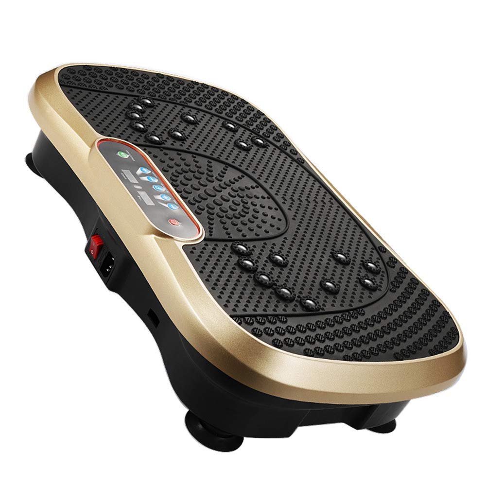 Vibration Exercise Machine Fitness Vibration Trainer Ultra Thin Vibration Plate Shiatsu Mute Adjustable Exercise Intensity for Indoor