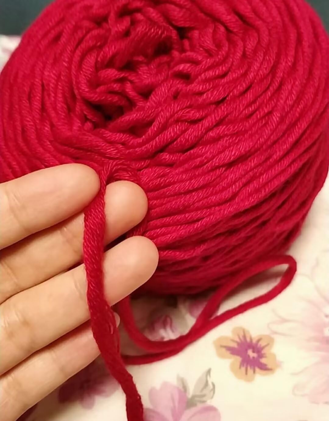przędza dziewiarska, 100g/200g kulki z różnej przędzy tuftingowej, kolor gradientowy, kulka nici 8-warstwowych(Red Series,200g/roll)