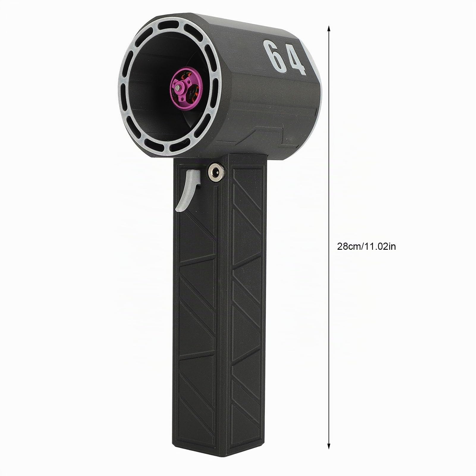 Thunder Jet Dry, 8000mAh Autotrockner Druckluftspray, 180.000 U/min Luftgebläse, 1,4 Kg/s Schub, 135 m/s Turbofan mit 11 Flügeln für Auto Trocknung und Reinigung