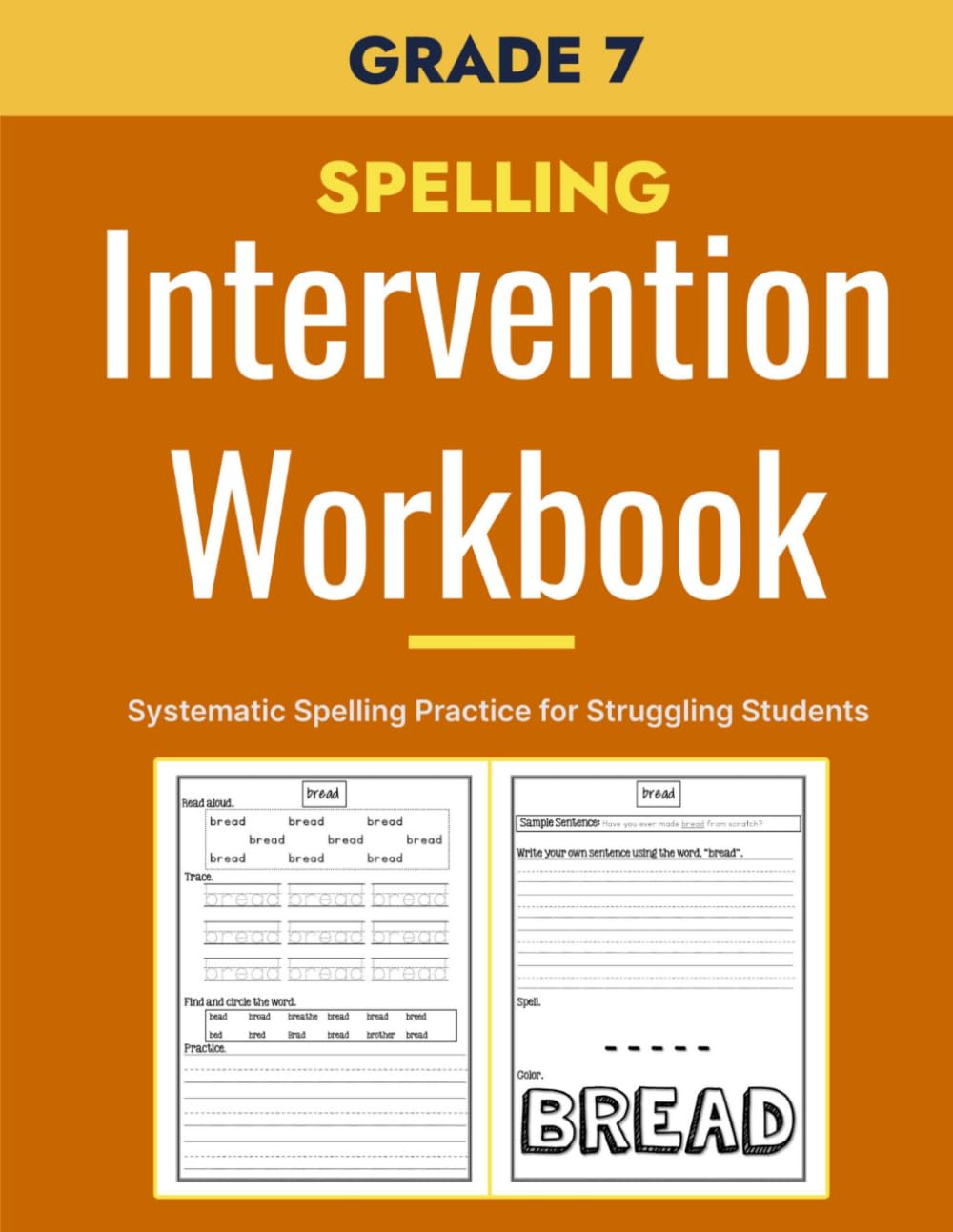 spelling intervention workbook 7th grade