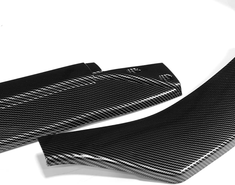 Q1-TECH, Front Bumper Lip fit for Compatible with 2022-2025 Mercedes-Benz C-Class W206 C43 / C300, Front Bumper Lip Spoiler Air Chin Body Kit Splitter ABS, Sport-Style (Painted Carbon)