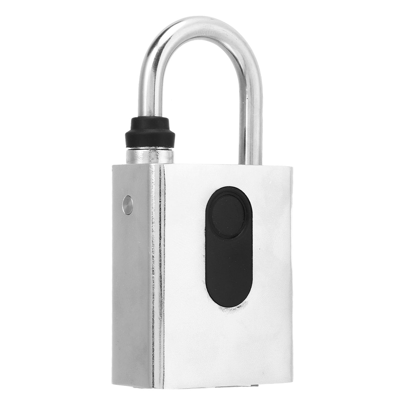 Candado de Huella Digital, Cerradura Fuerte de Aleación de Zinc con Bluetooth para Desbloqueo de Llave de Garaje de Puerta de Hierro