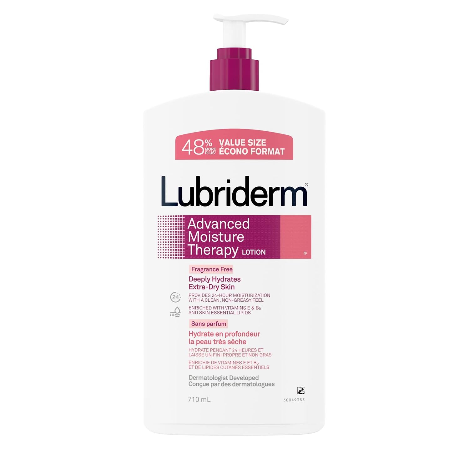 Lubriderm Advanced Moisture Therapy, 710 ml