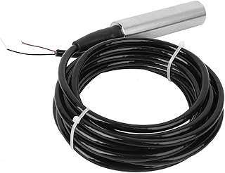 QANYEGN TL 136 Liquid Transmitter, Water Sensor Probe, Plug in Liquid Sensor with 24VDC Power Supply and 4 to 20mA Output for Water Depth Detection(Range 0-1 Meter)