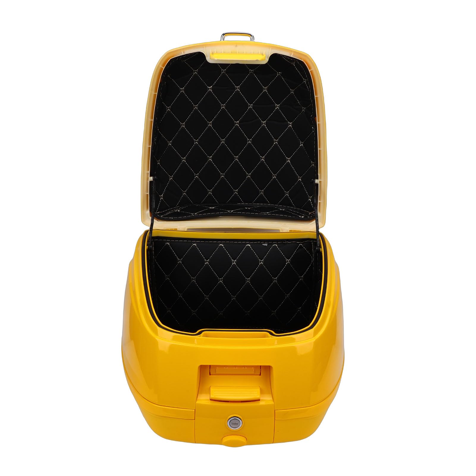 Tissting Top Case Moto 32L Imperméable Coffre Arrière de Rangement avec Verrou Anti-Vol pour Scooter Électrique