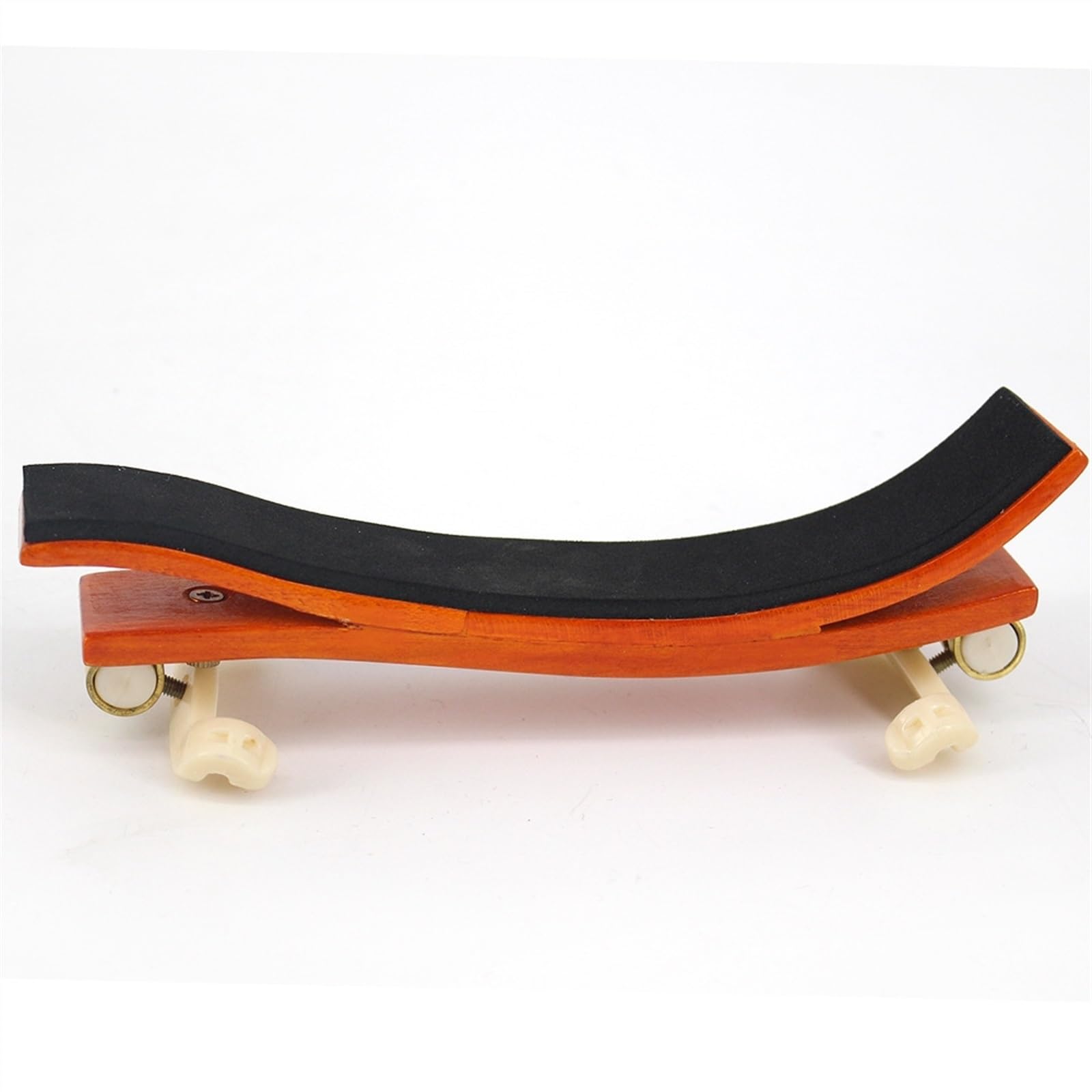 poggiaspalla per violino Spalliera Fissa Per Violino In Legno Massello Portante Spugna Elastica Grande Spalliera Curva(1/8)