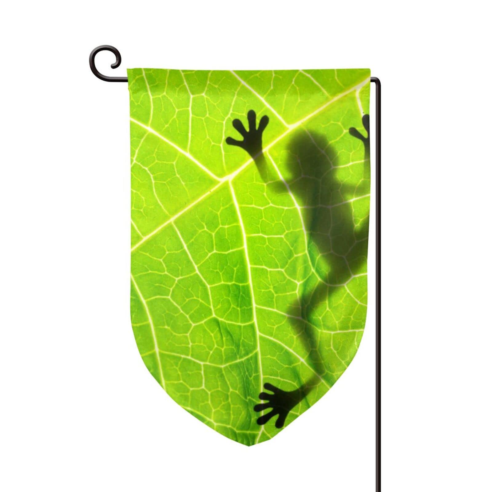 Drapeau de jardin double face avec motif grenouille résistant aux intempéries - 8