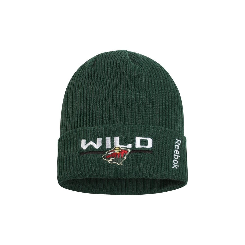 NHL Minnesota Wild Locker Room Beanie Knit (Reebok)