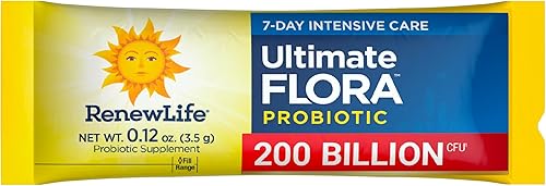 Miniatura 2 de Renew Life Ultimate Flora Probiotic Powder 200 mil millones de UFC 7 paquetes Salud digestiva Salud inmune Sin lácteos
