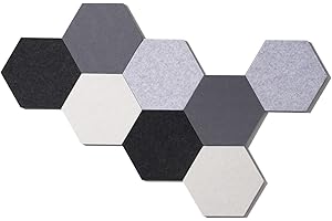 8 Pcs Self-Adhesive Felt Bulletin Tiles (Large)