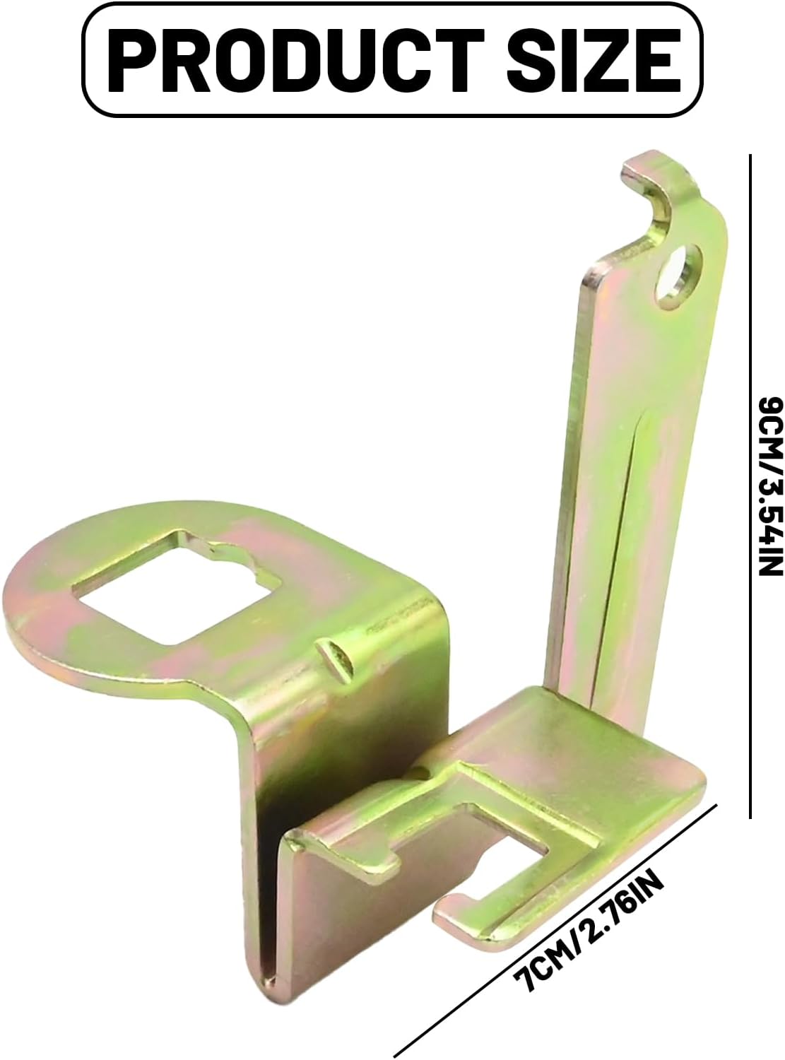 Saihisday 090127329115 Throttle Cable Bracket Kick down Compatible with GM AOD, Replacement for Holley 4150 & 4160 carburetors, for TH-700-R4 TH-200-4R Transmissions, Replaces 090127329115