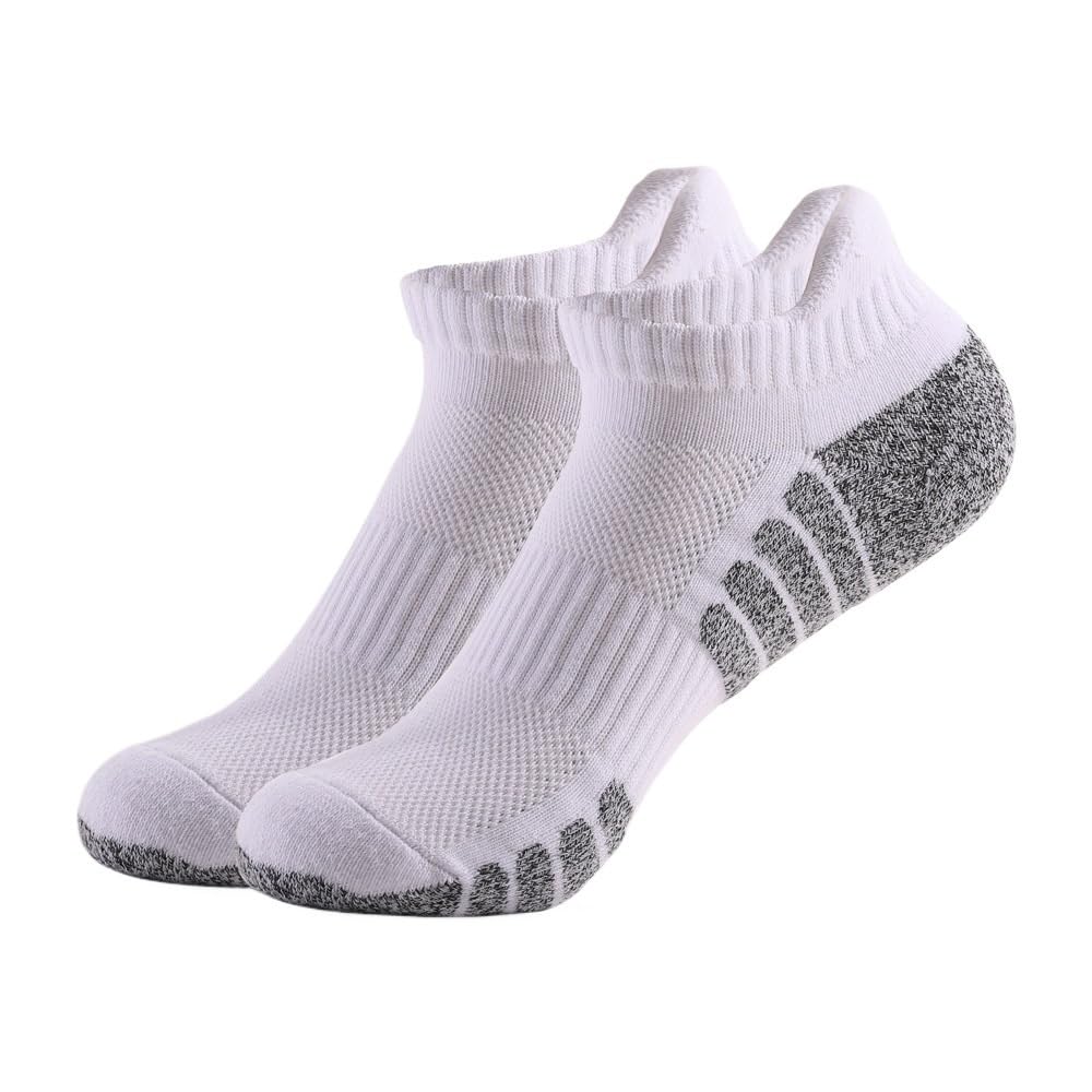 Calcetines deportivos acolchados: calcetines acolchados for correr largas distancias for hombres y mujeres, calcetines deportivos transpirables