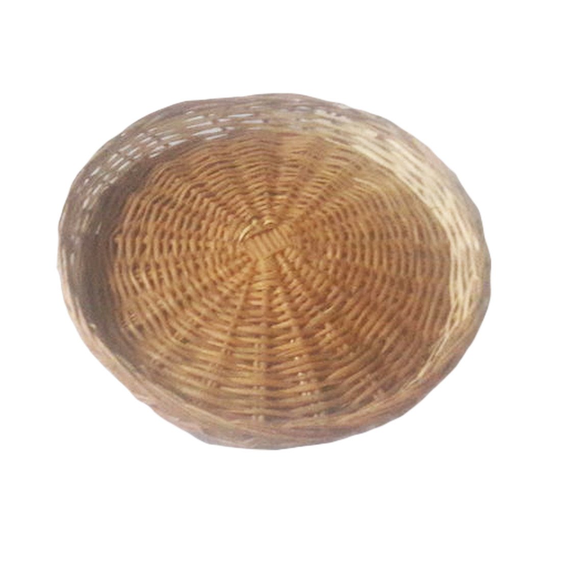 H M Services Cane Round Basket (12 Iinch) - All India Handicraft-picture-36
