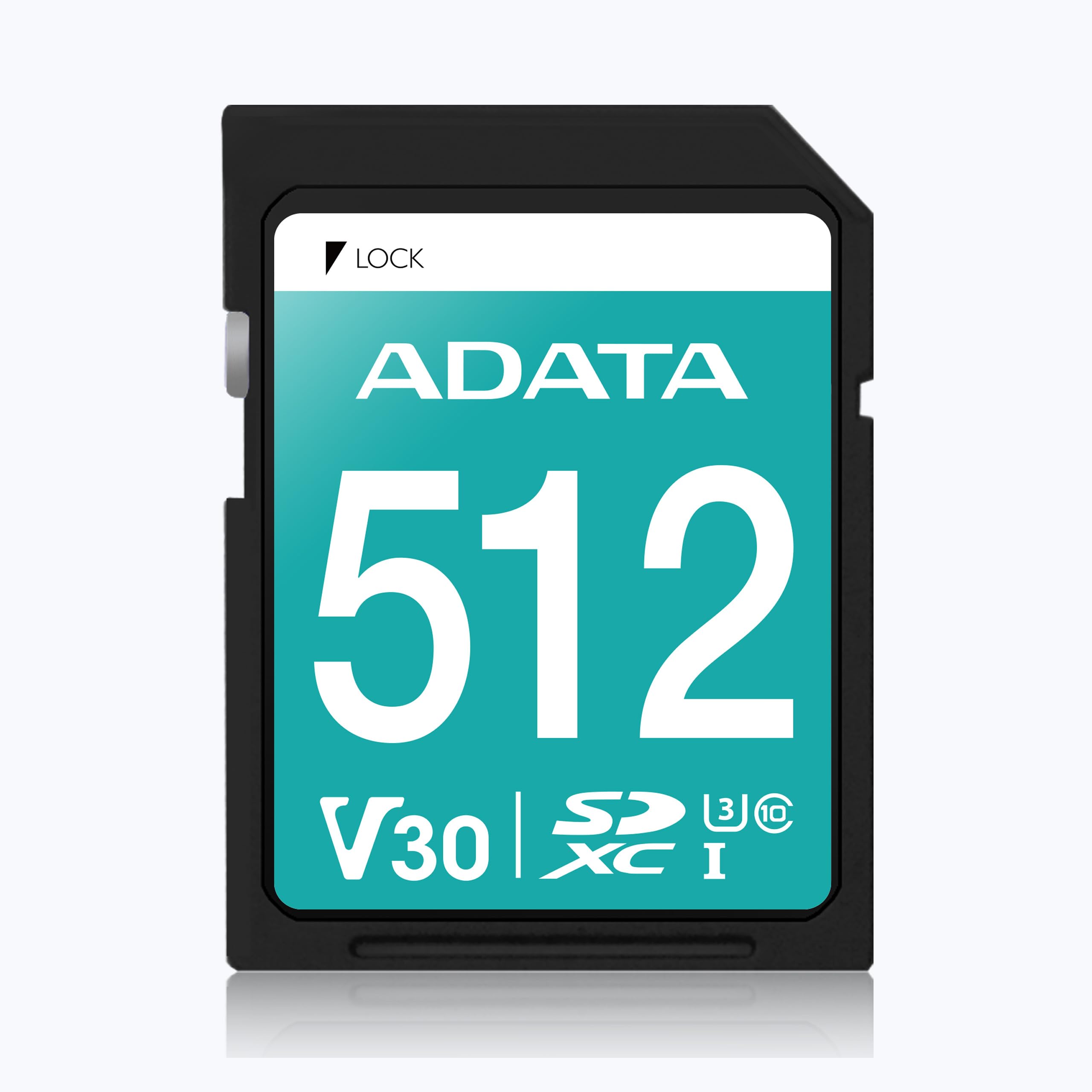 ADATA Premier Pro - Memoria Flash SDXC Clase 10 UHS-I (512 GB, SDXC, Clase 10, UHS-I, 100 MB/s, Azul)