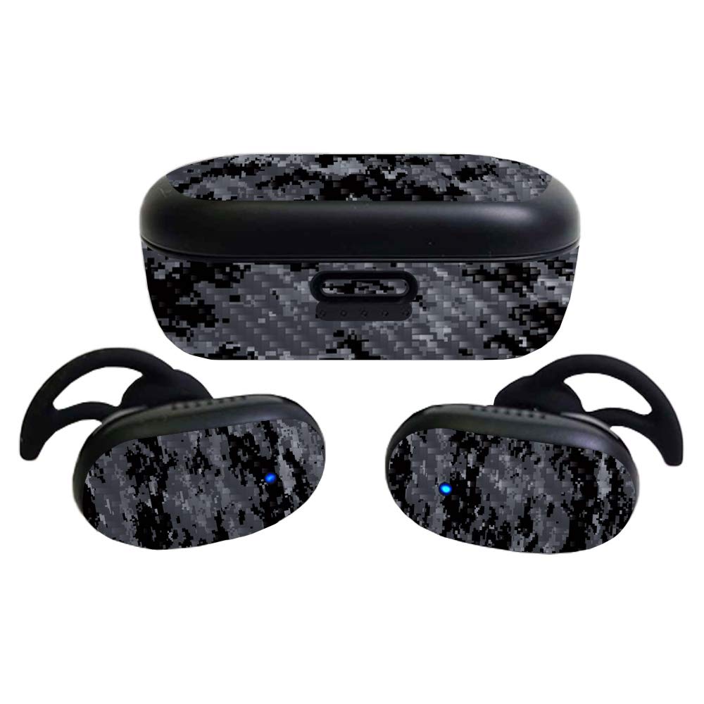 MIGHTY SKINS MightySkins Glossy Glitter Skin Compatible with Bose QuietComfort Earbuds (2020)