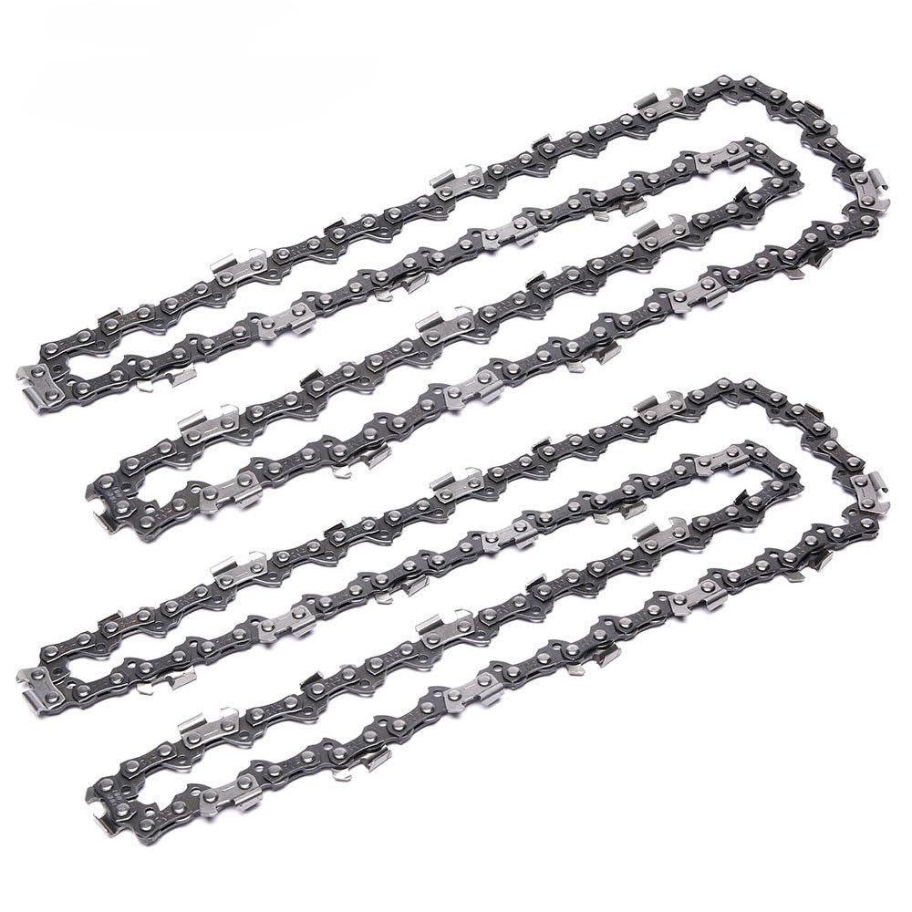 Cadena de sierra eléctrica, Cadena de motosierra 14/16 pulgadas, paso 52/55/57 DL, 3/8 LP, repuesto, 1 pieza(57dl-2pcs)