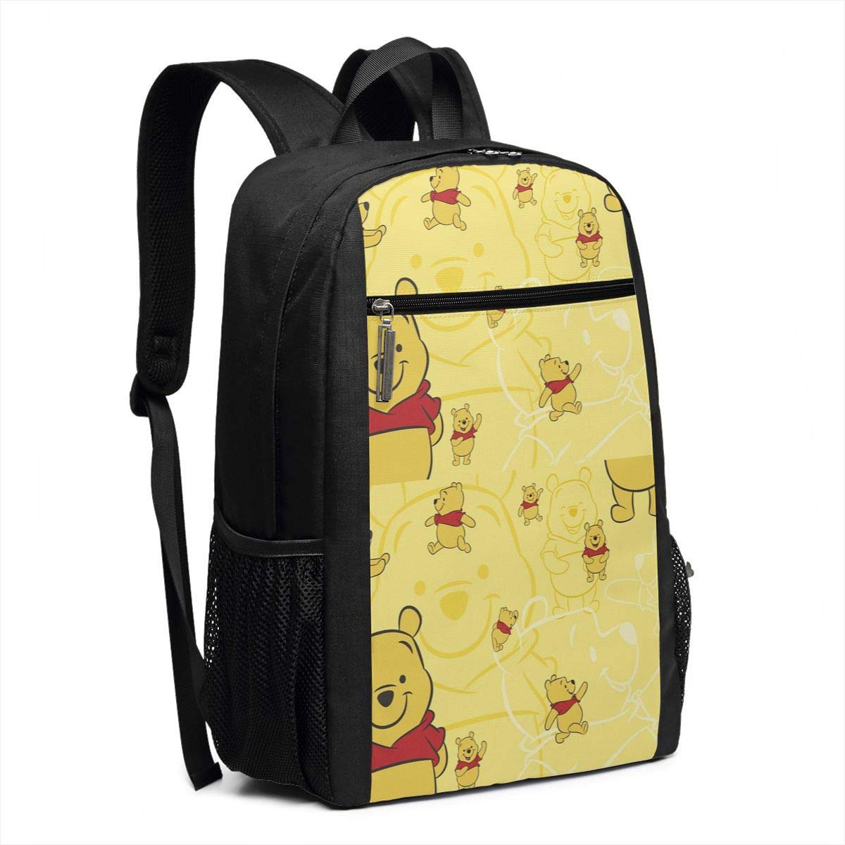 Travel Laptop Backpack Winnie Pooh College School Bookbag Computer Bag Casual Daypack For Women Men