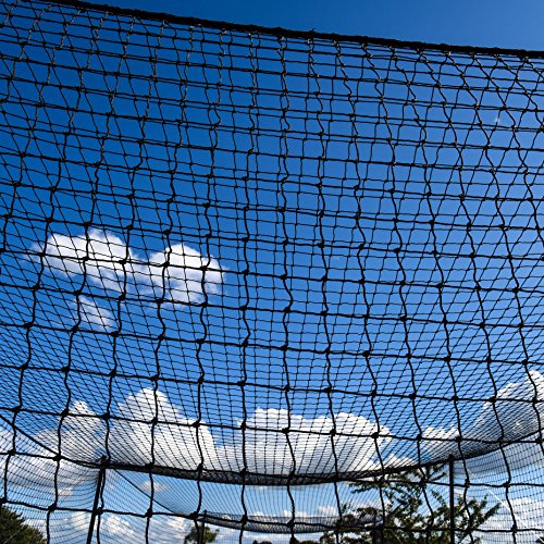 Product Image 4: FORTRESS 42 Poly Twine and 1 3/4-Inch Square Hung Mesh Baseball Batting Cage Net (12′ x 12′ x 35′)