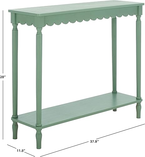 Miniatura 3 de SAFAVIEH Home Collection Haven French Country Farmhouse Sage - Mesa consola para entrada, sala de estar, vestíbulo Salvia,Marrón