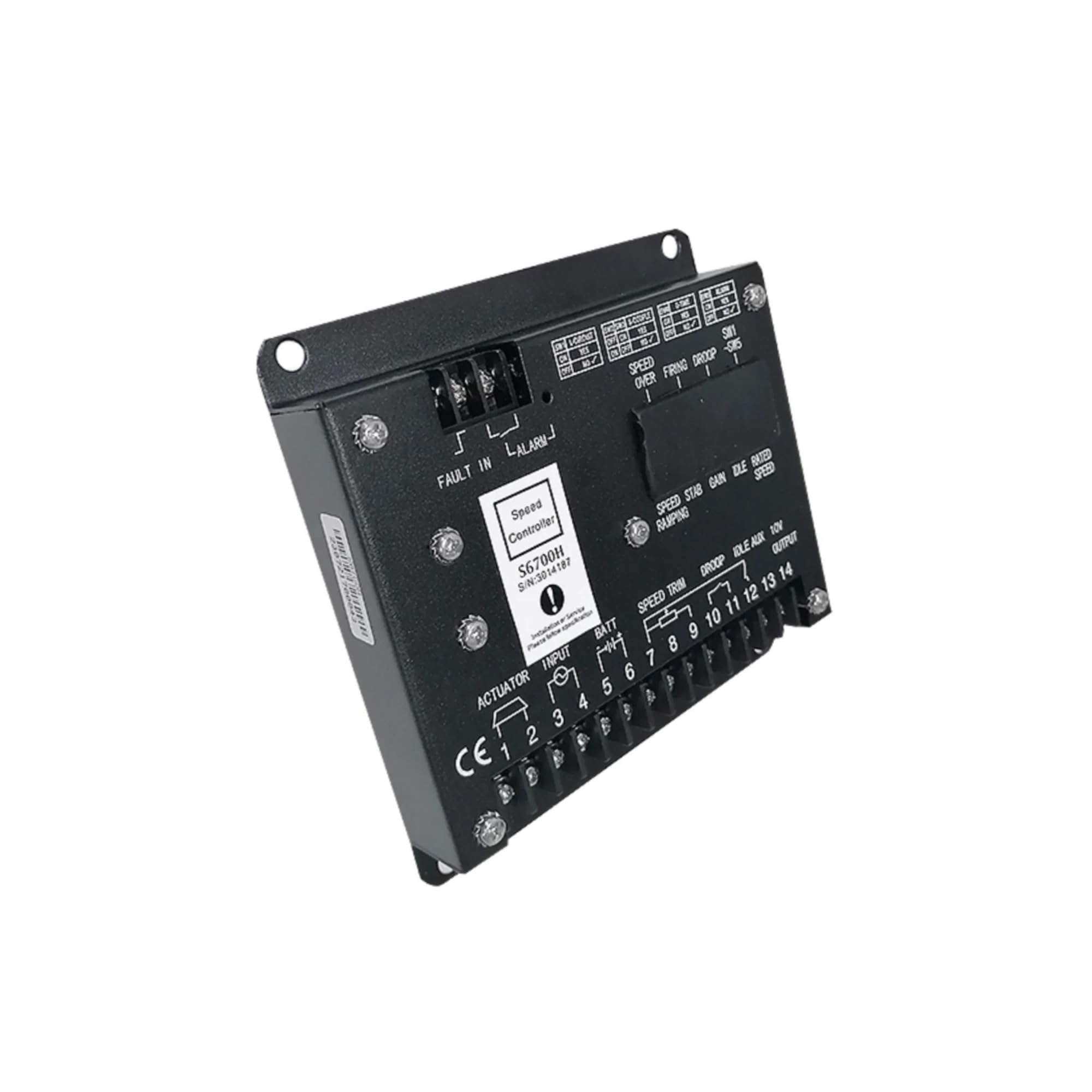 Regulator prędkości S6700H do generatora diesla