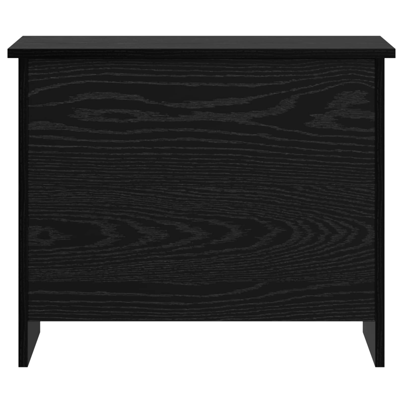 Aufbewahrungstruhe Schwarze Eiche 60x40x50 cm Holzwerkstoff | Rechteckiges Design, viel Stauraum für Kleidung und Bücher, einfache Montage, pflegeleicht mit feuchtem Tuch