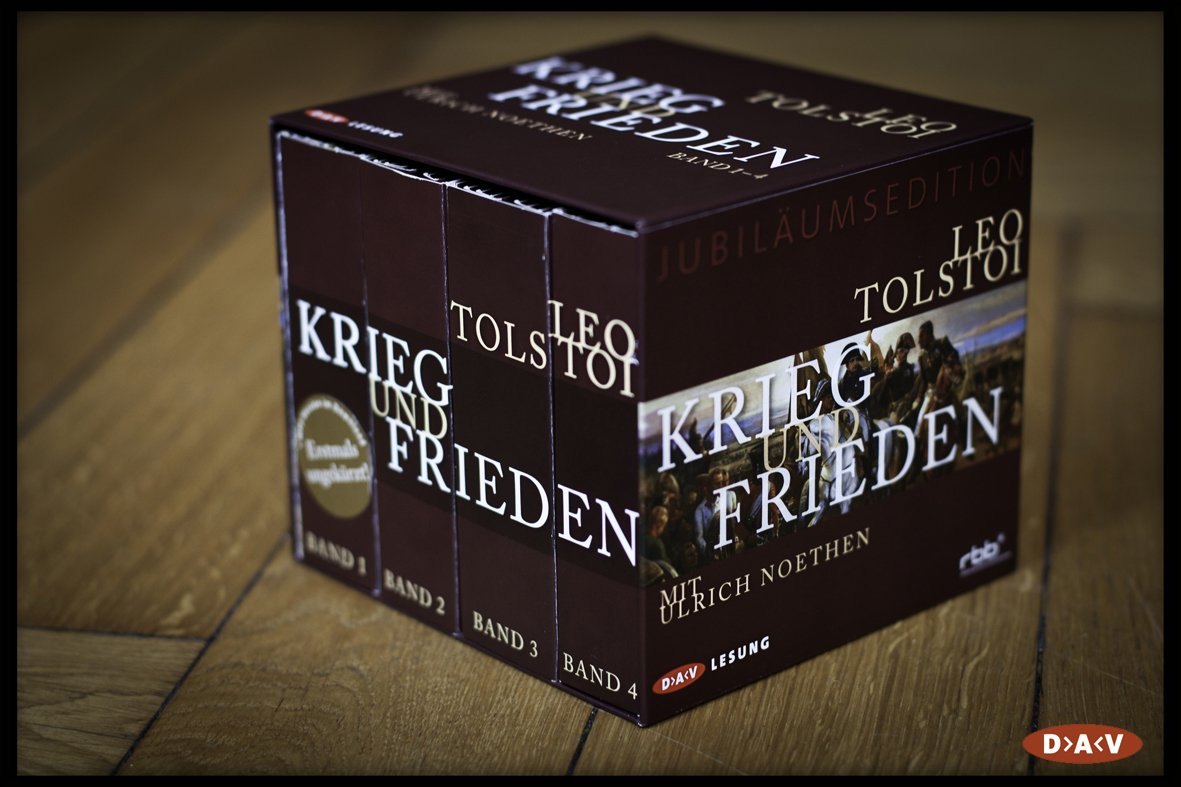 Krieg und Frieden: Ungekürzte Lesung mit Ulrich Noethen (54 CDs)