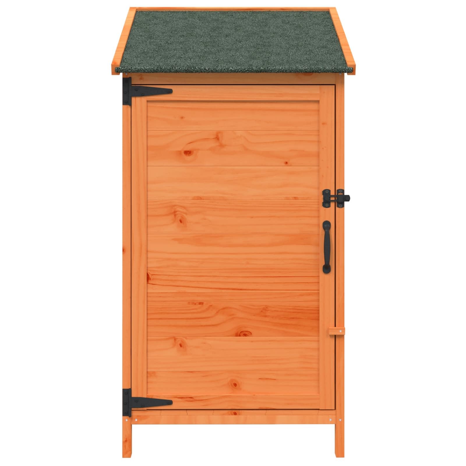 Domek ogrodowy brązowy 59 x 56 x 113,5 cm z litego drewna jodłowego