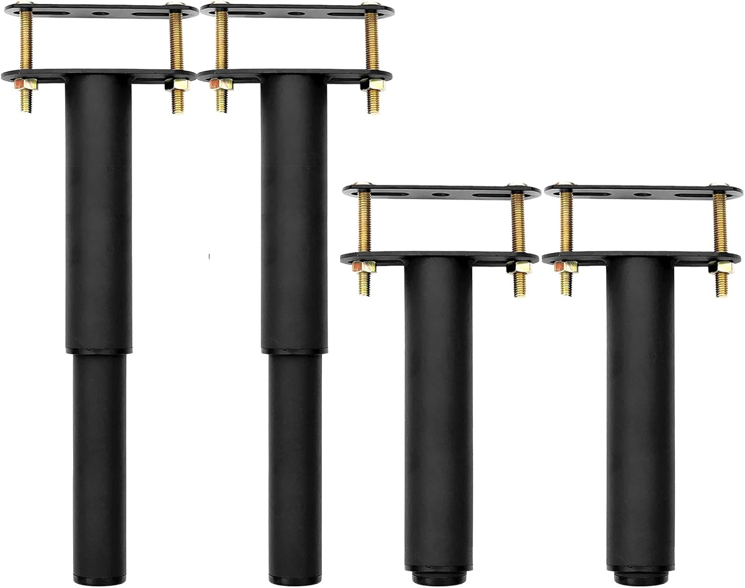 Taelakeni 4 Pcs Bed Frame Legs, Adjustable Height Center