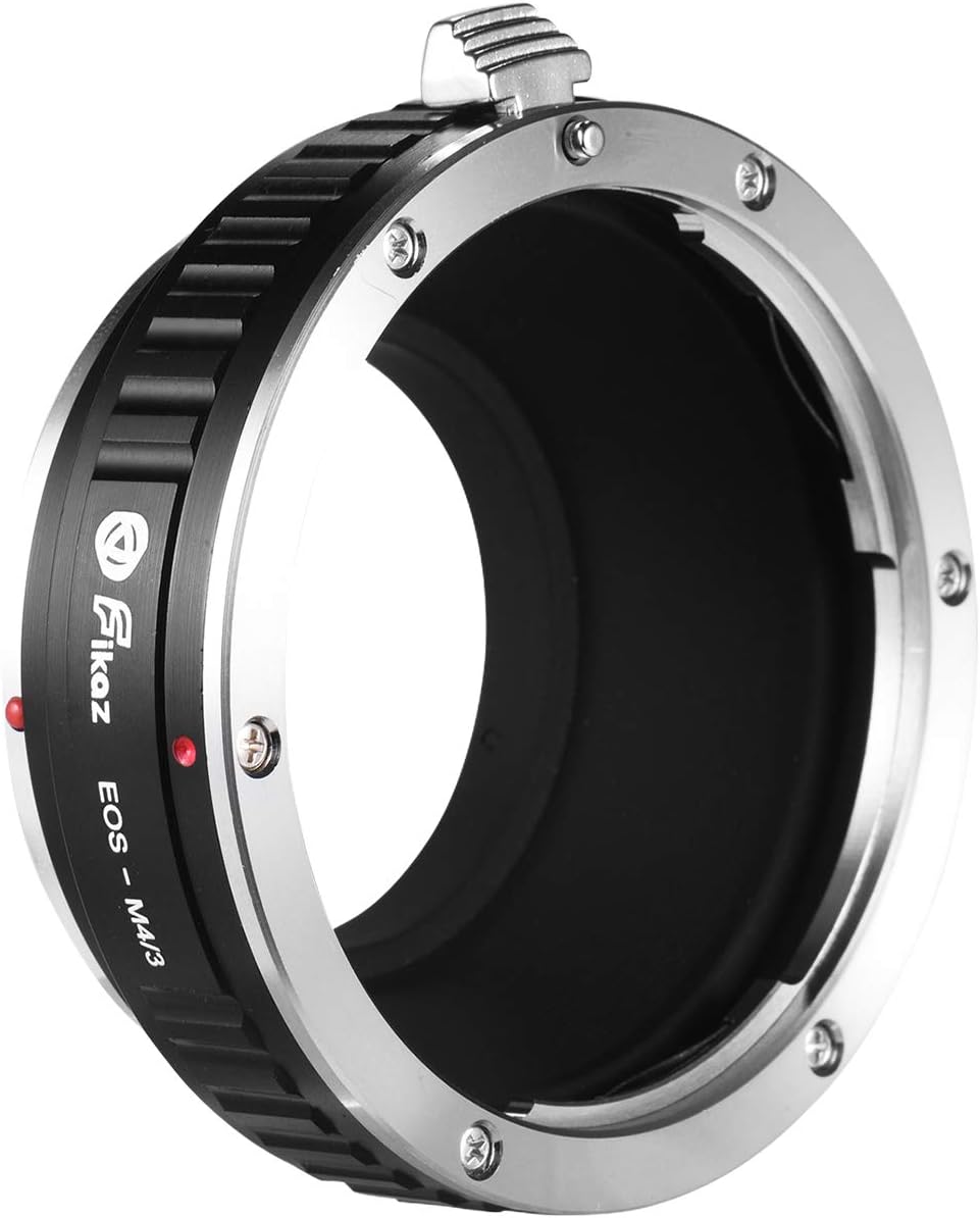 EOSM4/3 Lens Mount Adapter Ring Aluminum Alloy Compatible with Canon