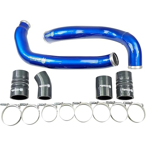 Sinister Diesel Intercooler Charge Pipe Kit for 2003–2007 Ford Powerstroke 6.0L | Hot & Cold Side Pipes | Boost Control, Durability & 50 State Legal