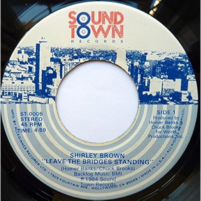 leave the bridges standing / looking for the real thing 45 rpm single