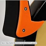 Repose-pieds pour guitare - Support à largeur ajustable pour guitares électriques, classiques et acoustiques, support de jambe pour guitaristes
