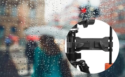 Suporte de clipe de guarda-chuva para tripé para câmera acessório de fotografia