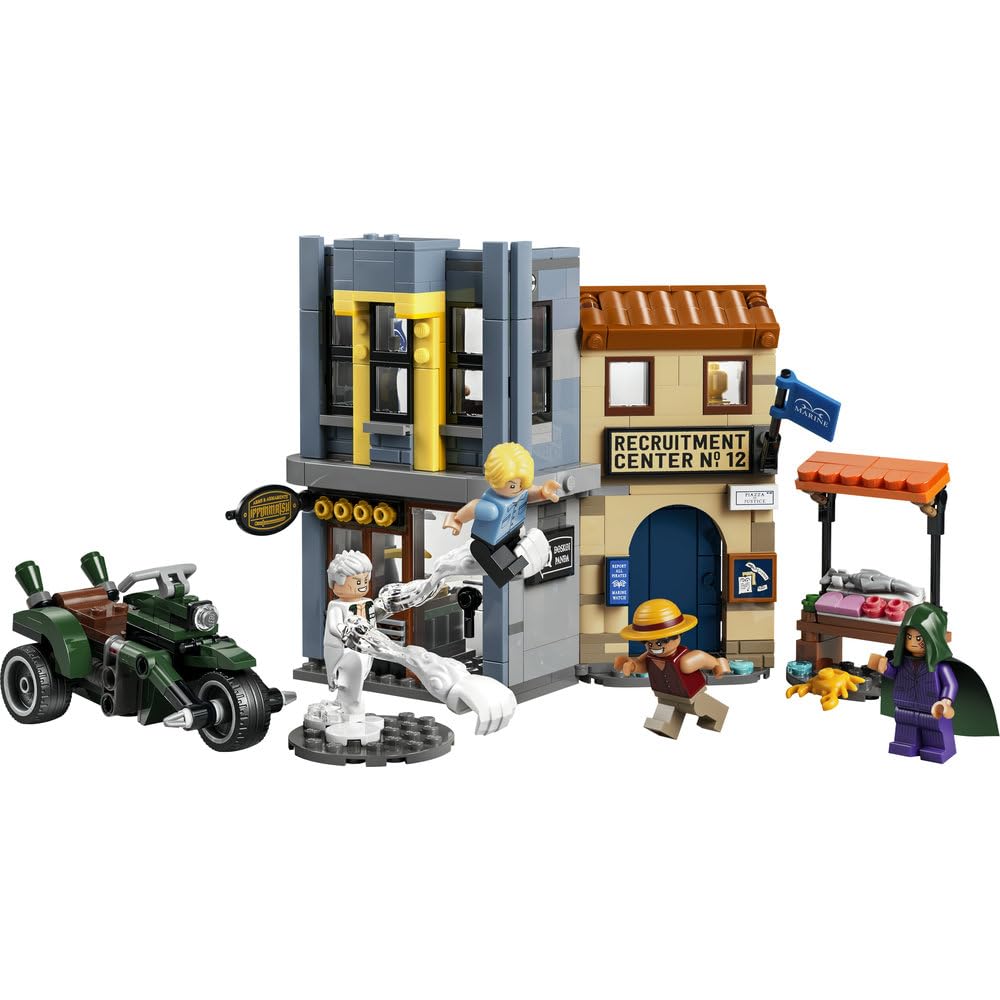 LEGO ONE PIECE Starcie z kapitanem Smokerem 75642