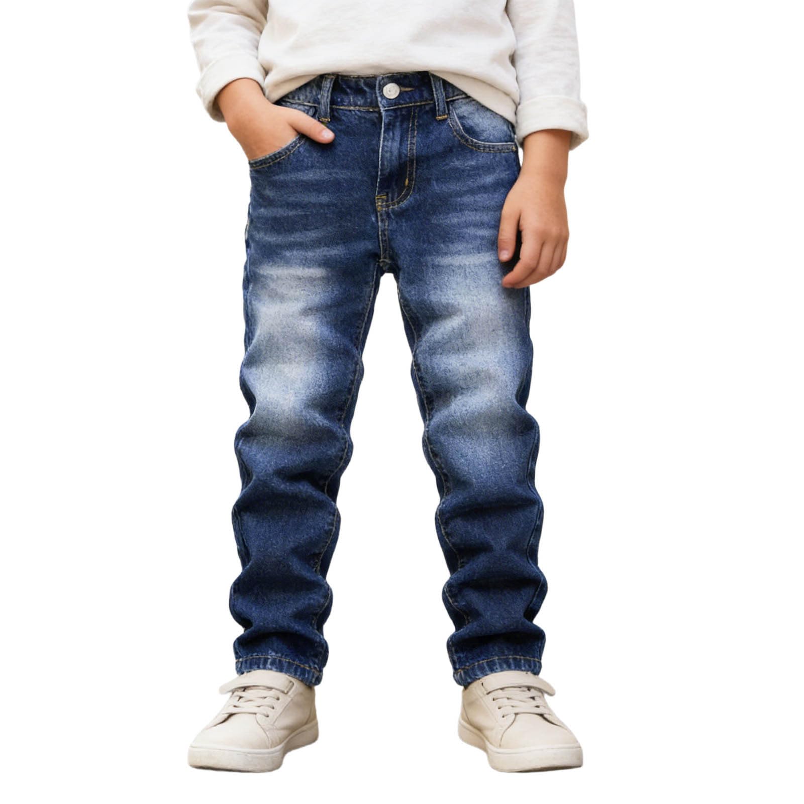 Jean baggy garçon ample et robuste pour enfant actif - 8