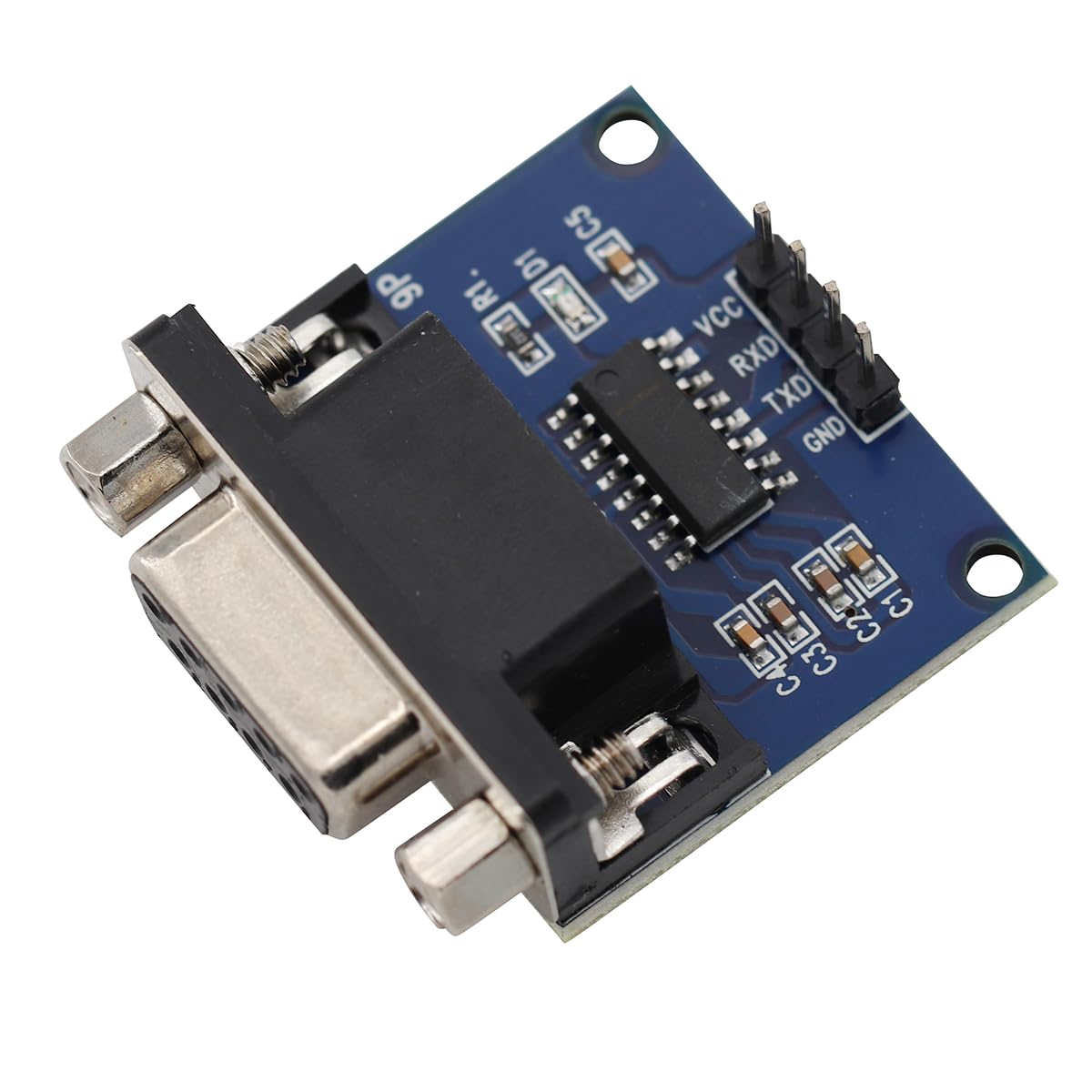 MAX3232 Module Convertisseur TTL DB9 Port Série Femelle vers TTL Brush Board
