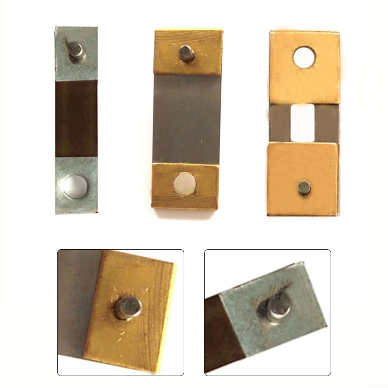 Metall-Uhr-Pendelfeder-Ersatzteil, für antike mechanische Uhren, Vintage-Schwenkmechanismus zum Aufhängen (21 x 8 mm)