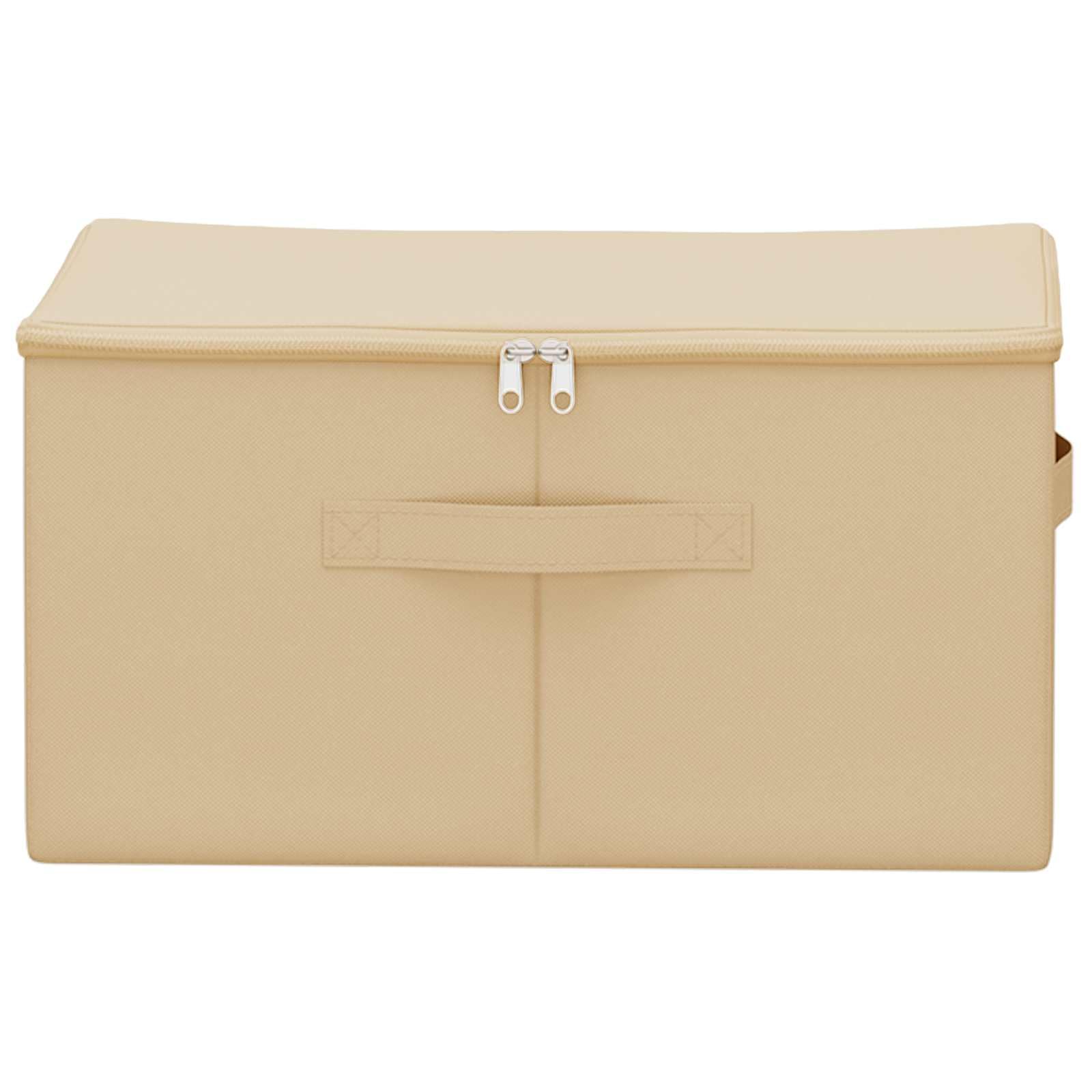 Hothingwell Scatola portaoggetti in tessuto Intisse 43 x 34 x 23 cm, 24 pezzi | Doppi Scomparti Pieghevole, Pratiche Maniglie, Poliestere, Per Giocattoli Libri
