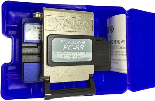 Sumitomo FC-6S Fiber Optic Precision Cleaver Fiber Cutter Built-in Scrap Catcher Fiber Waste Bin