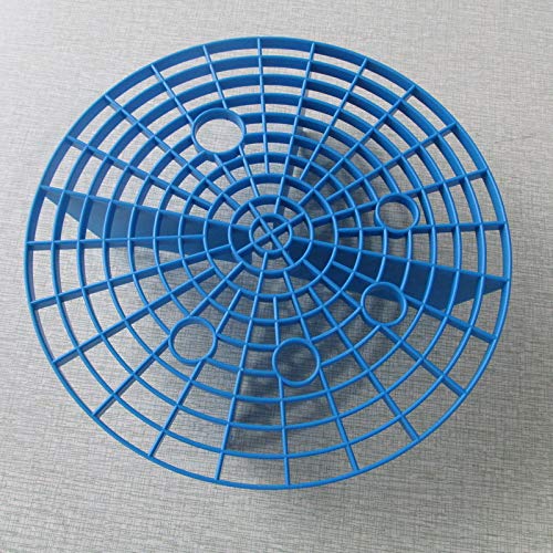 Mylujo Car Wash Grit Guard Insert Washboard Water Bucket Scratch Dirt Filter Car Wash Tool blue 26cm