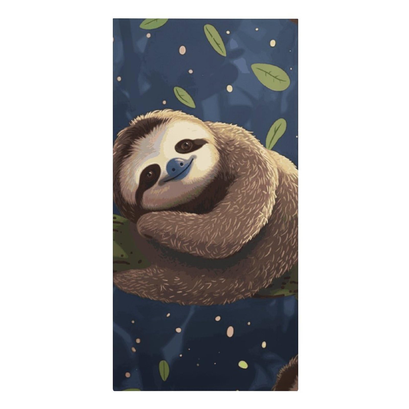 Adfgyerh Women's Style Sloth Lazy Microfiber Sand Free Towels Large Quick-Dry. Beach Towel For Swimming Pool Camping Beach .Beach Accessories， They Are Essential Accessories For Adults, And Men, Vacation Gift